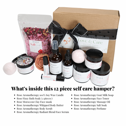 Aromatherapy Self Care Spa Kit - 12-Piece Set